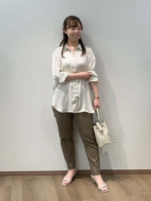 PLST - 新品 中村アン 着用 PLST 長袖 ブラウス ボルドー M 起毛