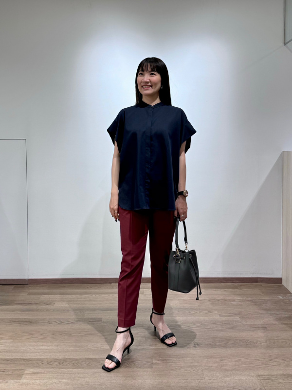 美品✨ PLST ツイル 2way ストレッチ カラーレス パンツ