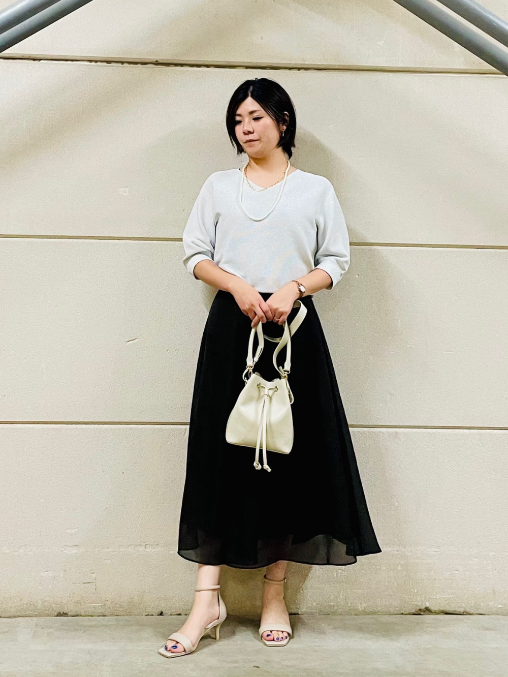 プラステ　アートフラワープリントフレアスカート PLST(プラステ)公式 | アートフラワープリントフレアスカート