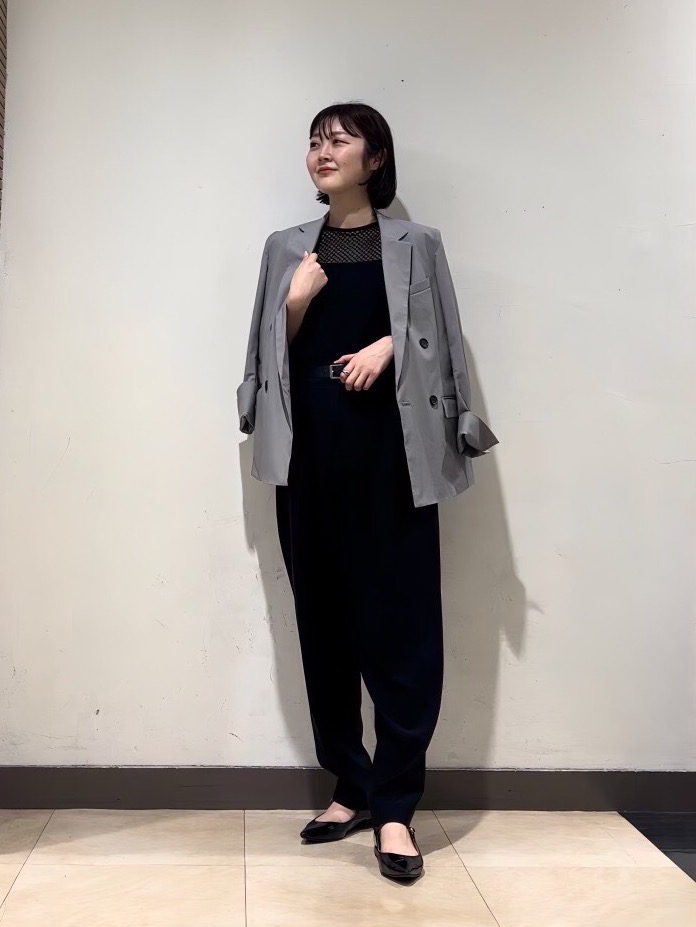 2024年モデル【丈長め】ワイドパンツ（リネンブレンド）、リネン