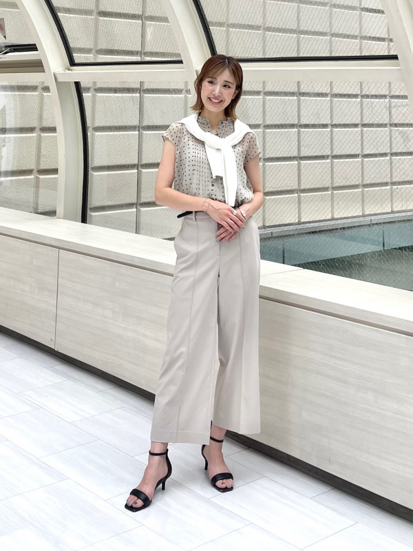2023年モデル スティックパンツ（リネンブレンド）（マシン