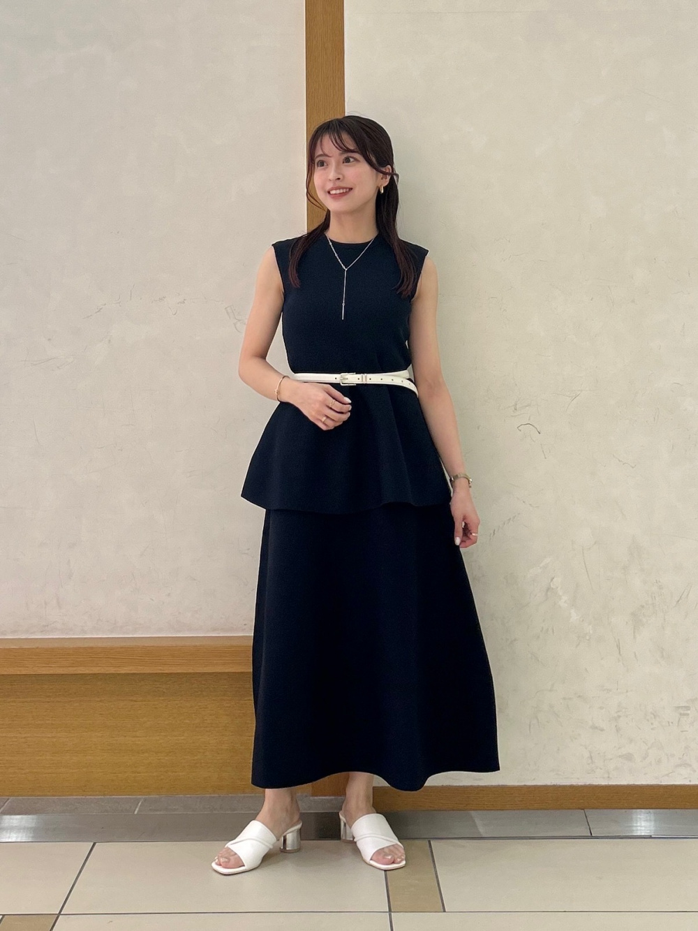 ホールガーメント®サーキュラーニットスカート、ホール