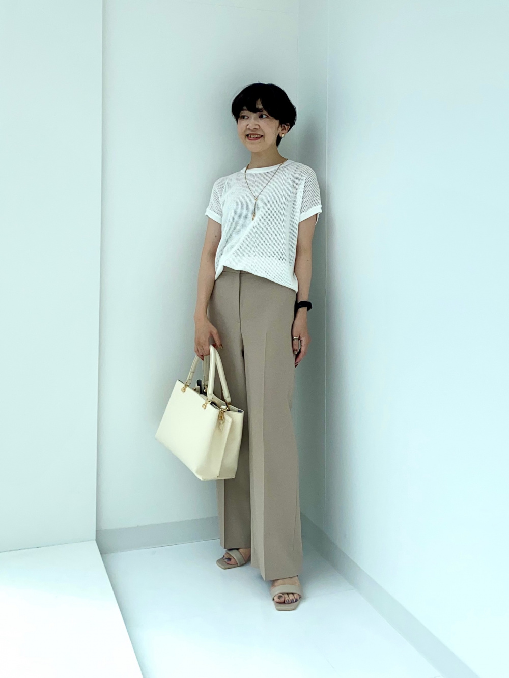 plst プレミアムオックス カラーレスジャケット ストレートパンツ　セット plst プレミアムオックス カラーレスジャケット ストレート
