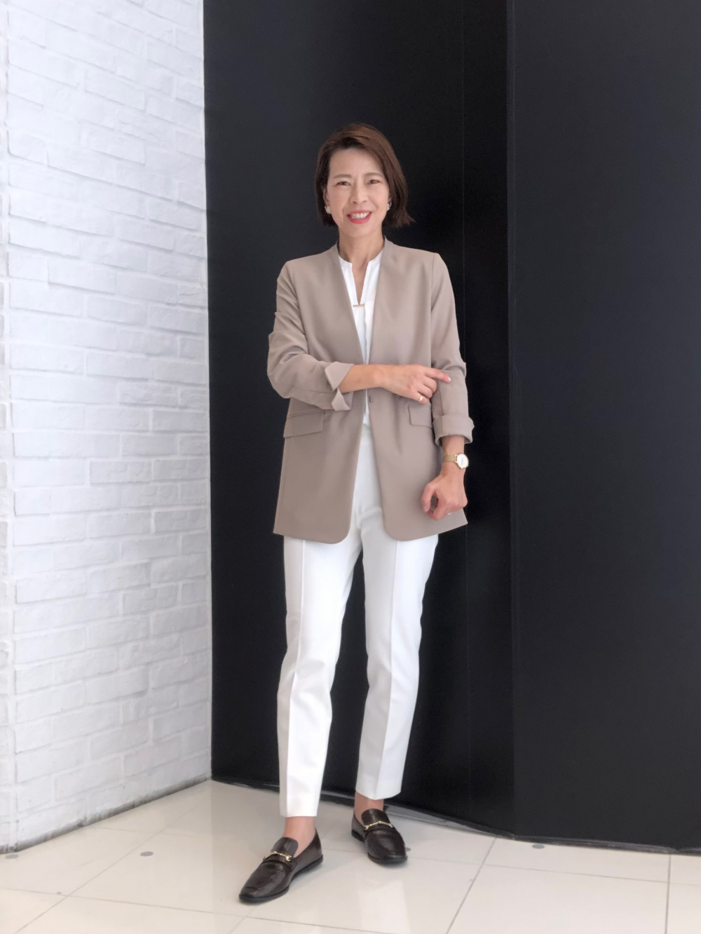 2024年モデル ハイストレッチトリコットスティックパンツ、フェイク