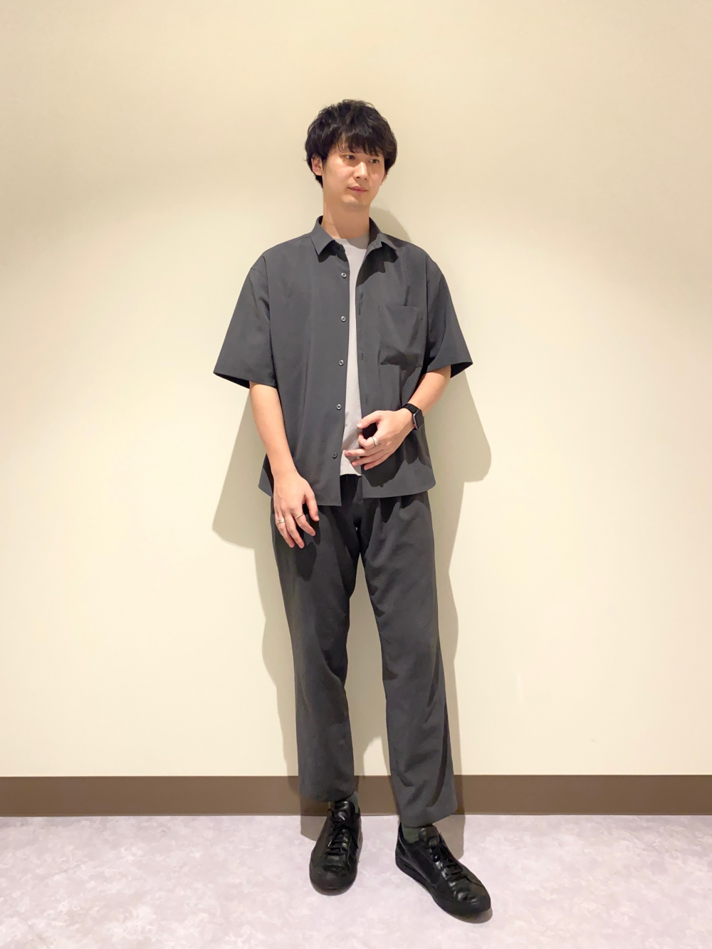 プレシャスドライワンタックテーパードパンツ、プレシャスドライ
