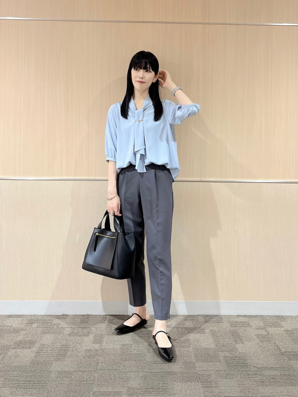 PLST美品　ペプラムブラウスセットアップ PLST(プラステ)公式 | フェイクパールペプラムブラウスセットアップ