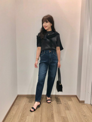 PLST ラメメッシュ　カーディガン　L タグ付き新品 PLST(プラステ)公式 | ラメメッシュカーディガン