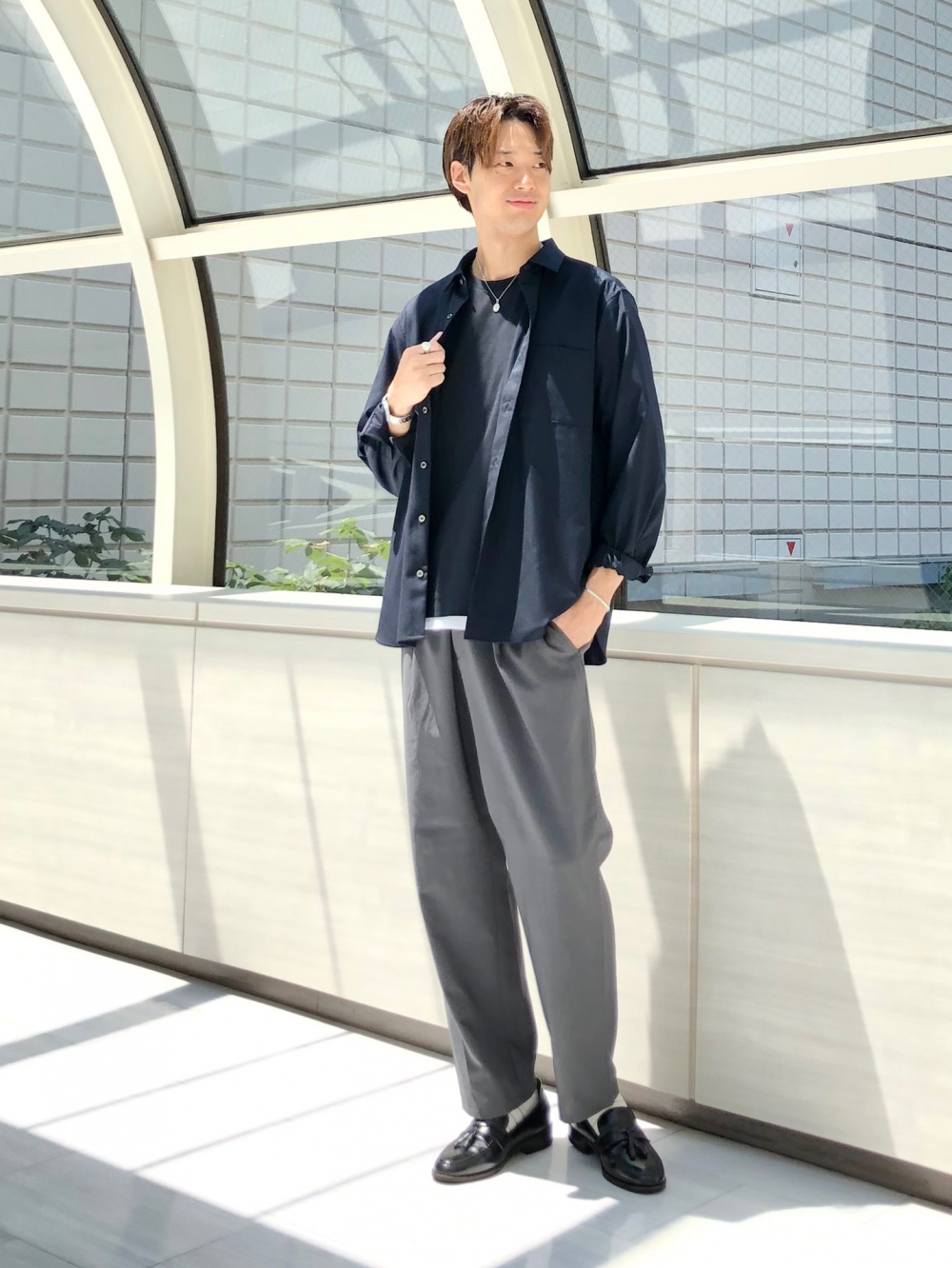 PLST プラステ★プレシャスドライワンタックテーパードパンツ PLST(プラステ)公式 | テックストレッチワンタックテーパードパンツ