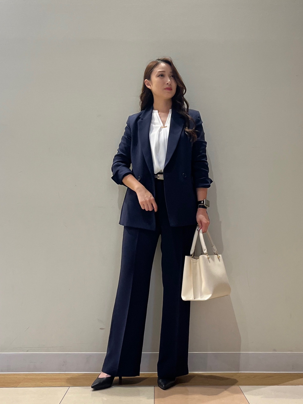 2024年モデル トリアセブレンドストレートパンツ、プレシャスドライ