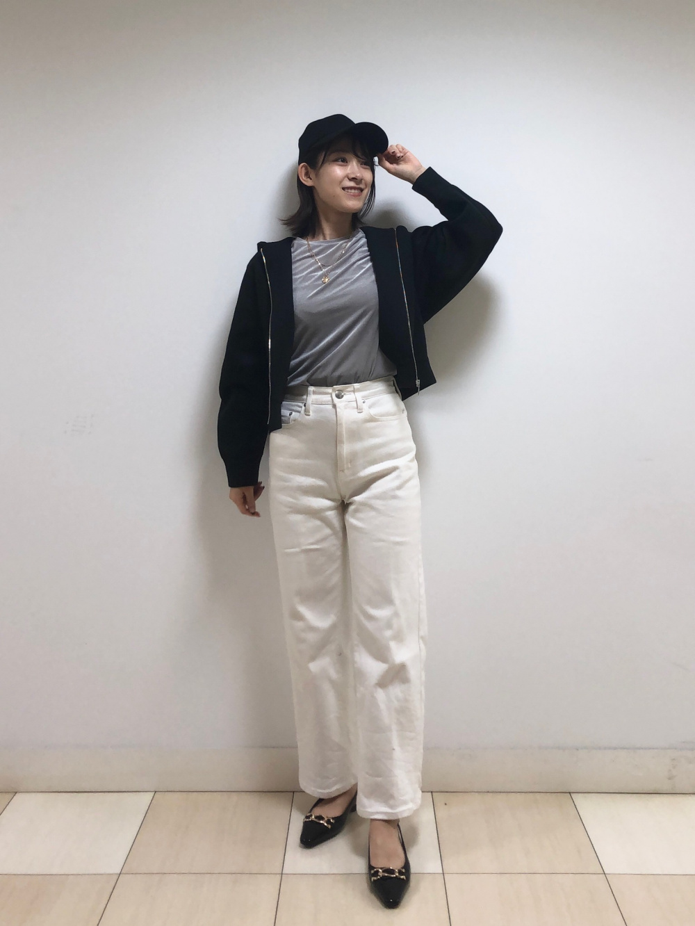 2023年モデル スティックパンツ（リネンブレンド）、ジャカード