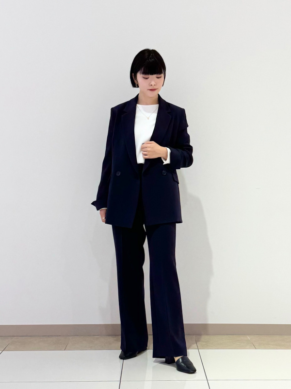 2024年モデル トリアセブレンドストレートパンツ、プレシャスドライ