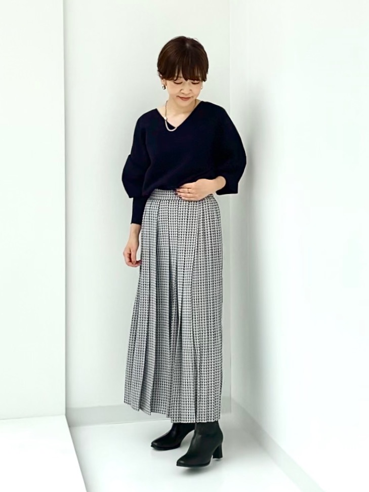 ホールガーメント®サーキュラーニットスカート、ホール