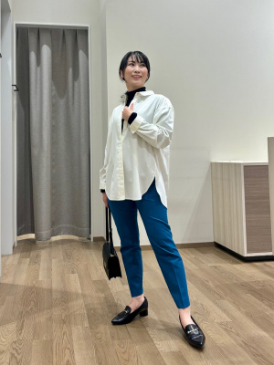 PLST(プラステ)公式 | PLUS STYLEスティックパンツ（コットンブレンド）