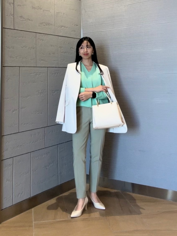 【プラステ】ハイストレッチトリコットカラーレスジャケット PLST(プラステ)公式 | 2024年モデル ハイストレッチトリコット