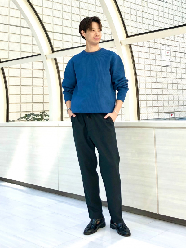 PLST プラステ セットアップ スーツ 紺