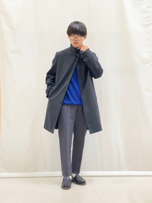 PLST(プラステ)公式 | プレシャスニットメルトンスタンドカラーコート