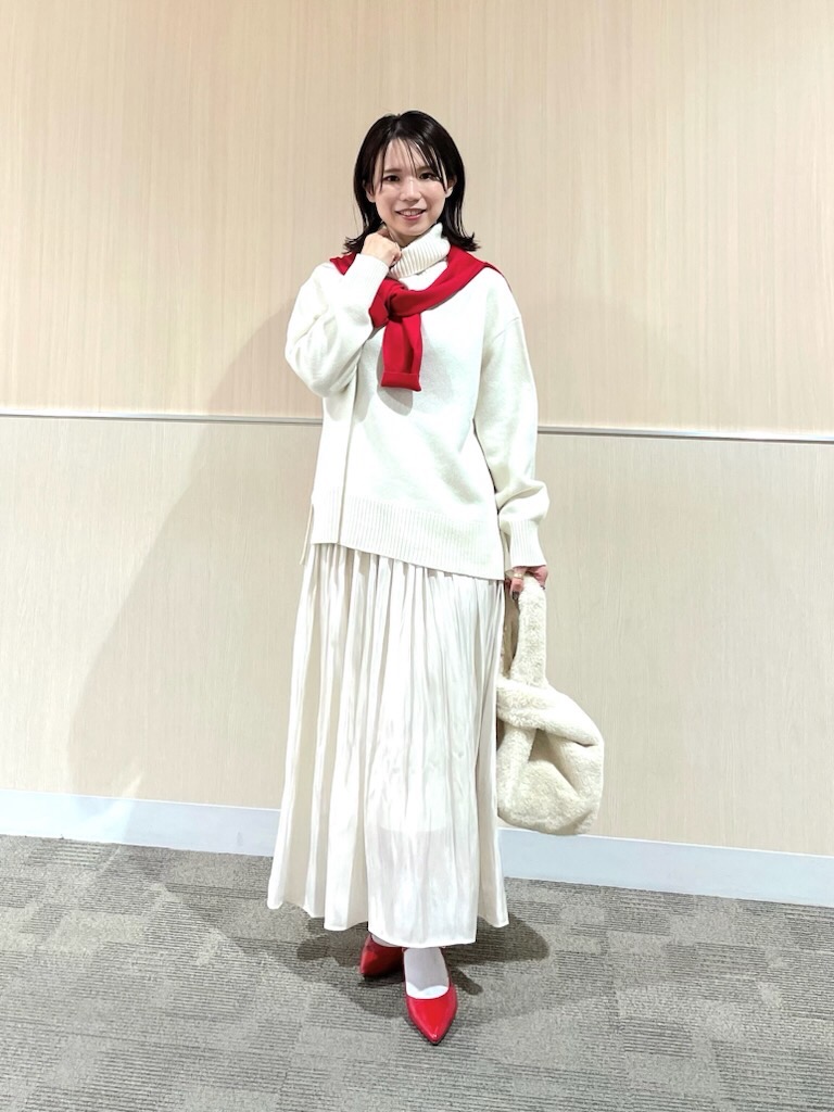 ESICA フェザーヤーン衿付きカーディガン➕細ベルト付きワイドパンツ フェザーヤーン2WAYカーディガン、【丈長め】PLUS STYLE ワイドパンツ