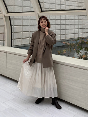 PLST(プラステ)公式 | 2024年モデル ウールブレンドリバーフーディーコート