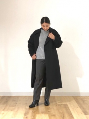 PLST(プラステ)公式 | 2024年モデル ウールブレンドリバーロングコート