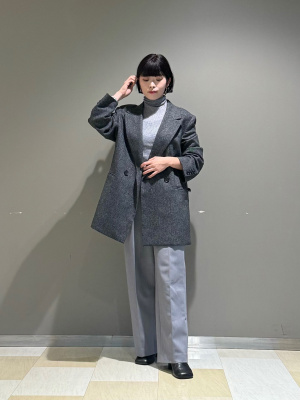 PLST(プラステ)公式 | ウールブレンドリラクシーダブルジャケット