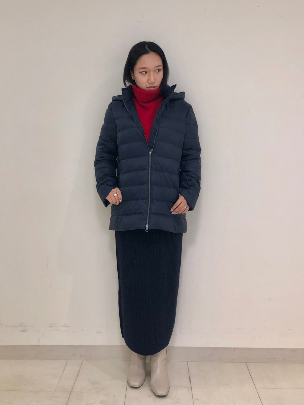 リモンタダウンハーフコート（レディース）の着用コーディネート一覧