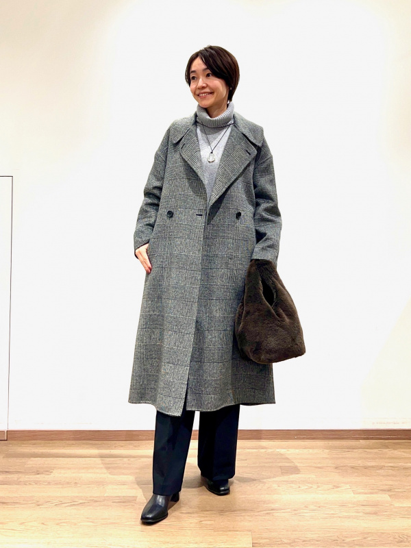 【美品】プラステ リバーシブルコート ベージュ ロング 丈115 Mサイズ 春 美品】プラステ リバーシブルコート ベージュ ロング 丈115 M