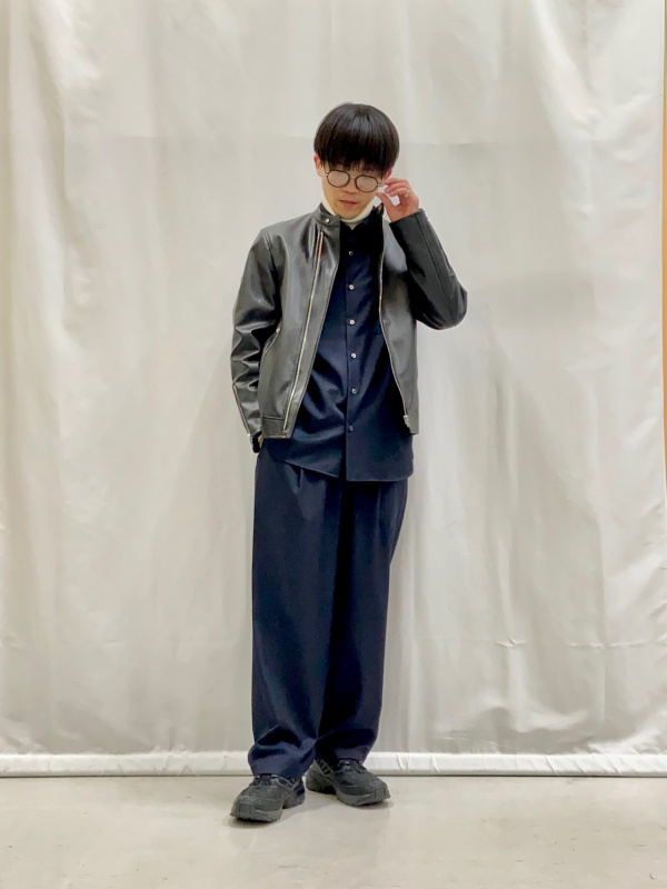 PLST ネイビー　セットアップ 公式スタイリング | プラステ