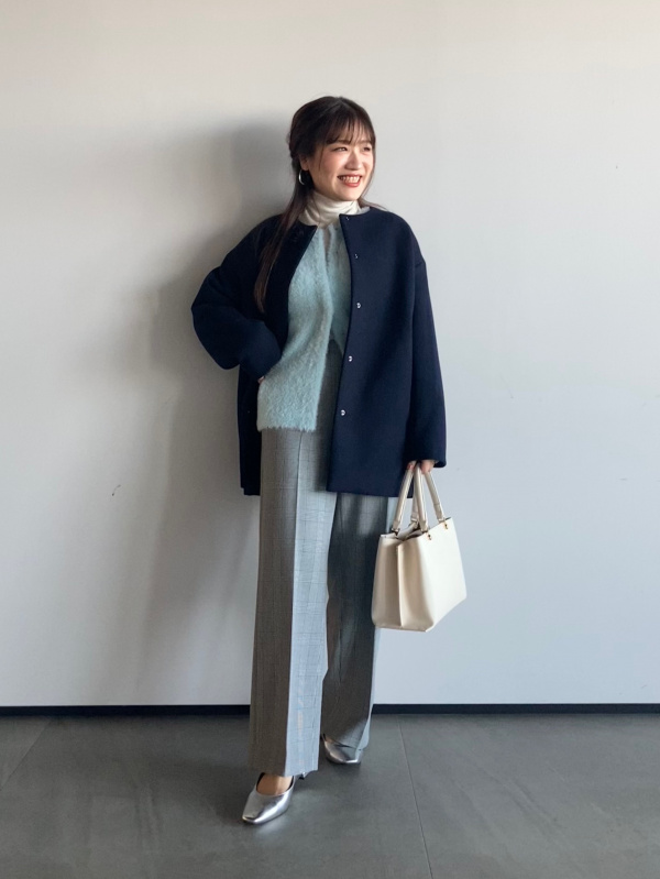 PLUS STYLEテーパードパンツ（ウォームリザーブ）（マシン