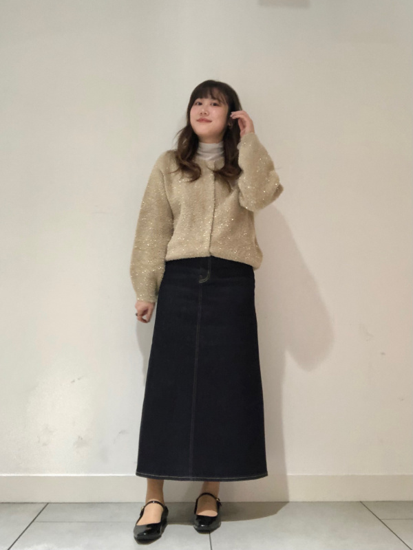 ホールガーメント®ペプラムノースリーブセーター、ホールガーメント