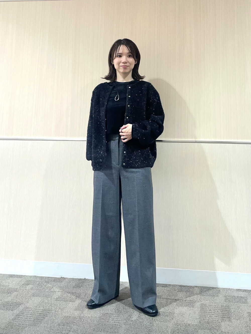 新品タグ付きꕥプラステ ハイストレッチトリコットカラーレスジャケット 2024 PLST(プラステ)公式 | 2024年モデル ハイストレッチトリコット