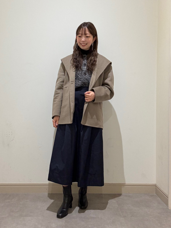 PLST♡着回し力抜群 大人綺麗め2wayコート 公式スタイリング | プラステ