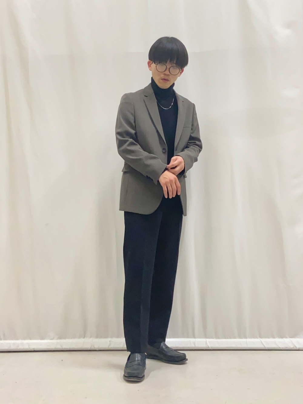 ハイツイストカルゼジャケット、PLUS STYLEパンツ（ウォーム
