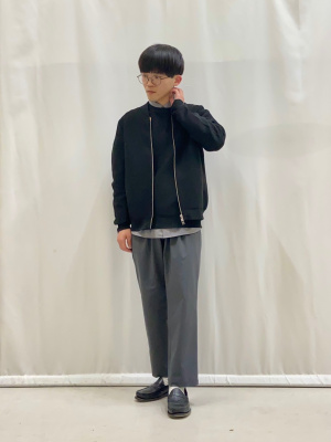 PLST(プラステ)公式 | テックストレッチワンタックテーパードパンツ