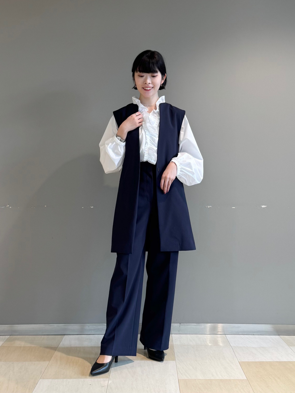 2025年春モデル ハイストレッチトリコットカラーレスダブルジャケット