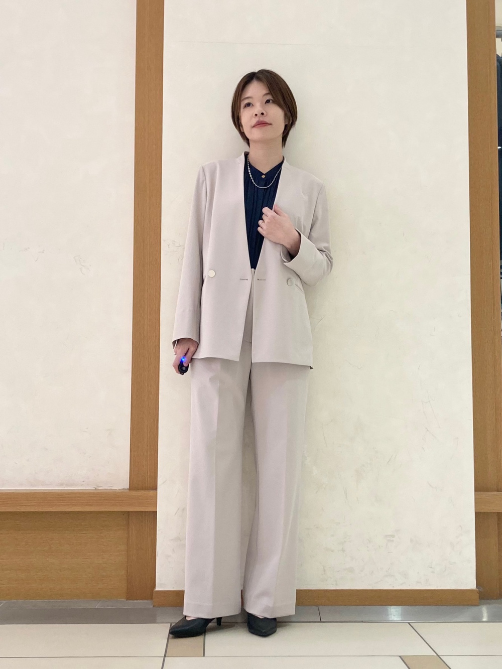 PLST(プラステ)公式 | ハイストレッチトリコットミドルジレ