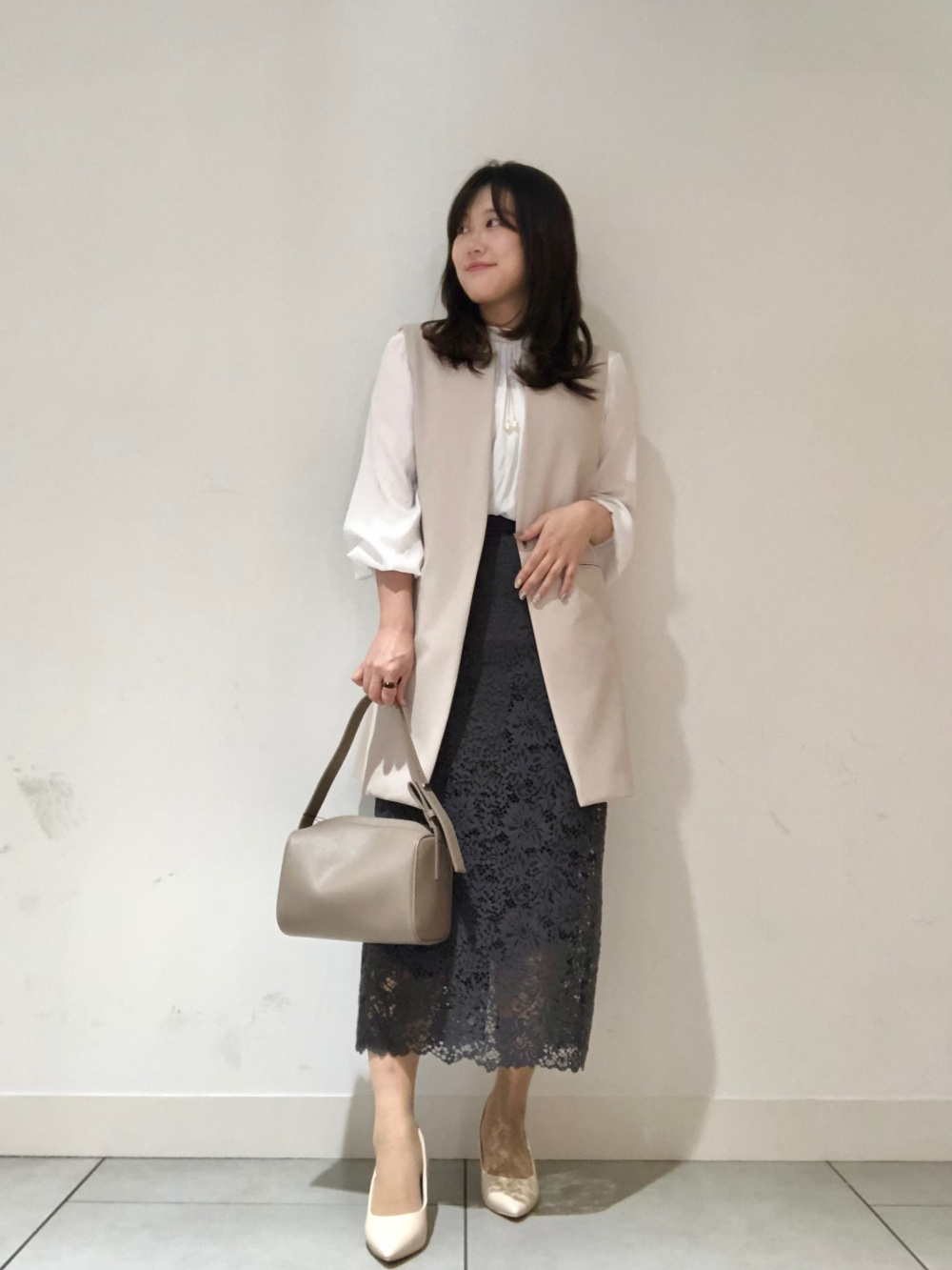トリアセブレンドペプラムジレ、UVカット3WAYパーツブラウス」の