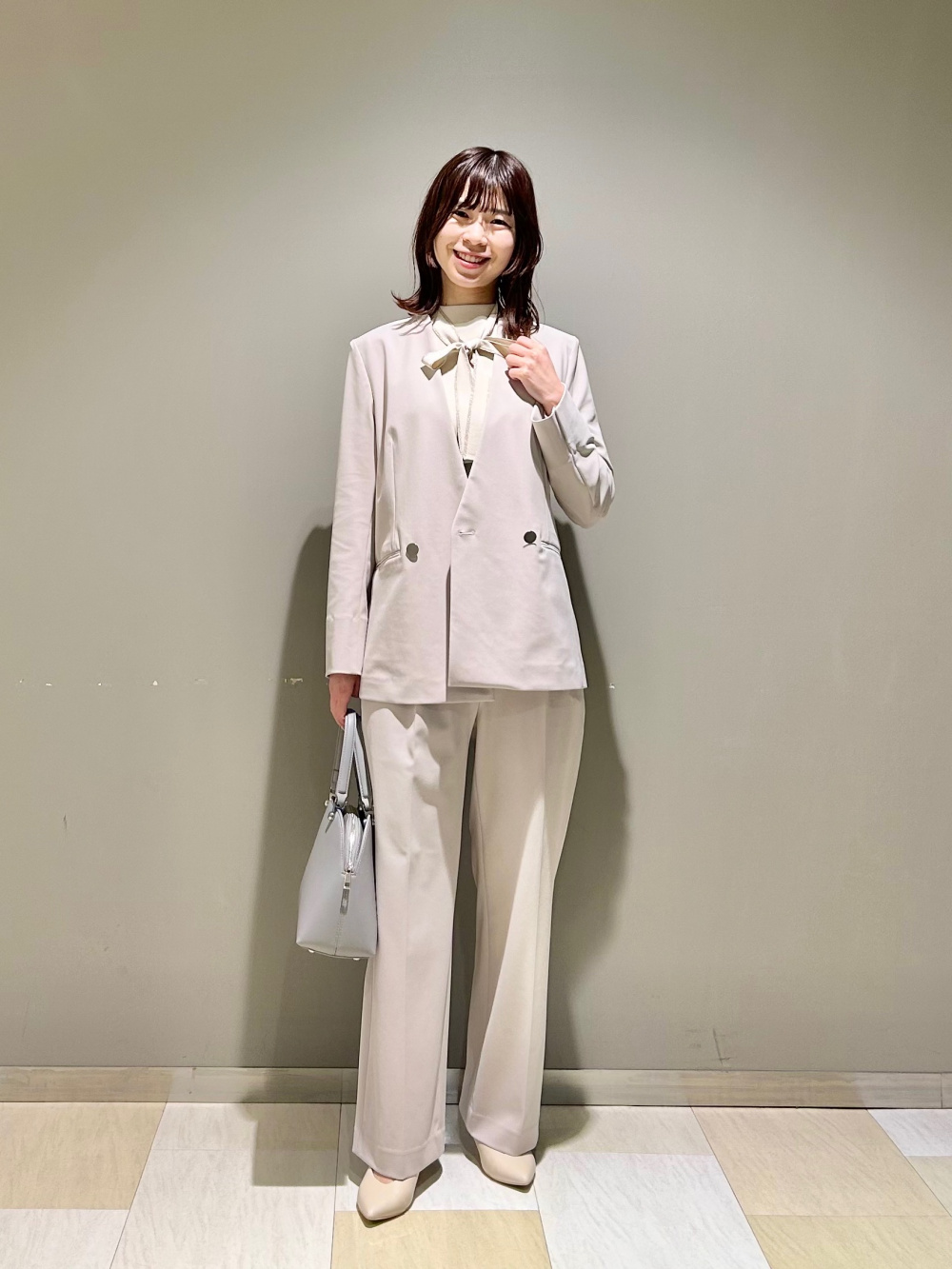 2025年春モデル ハイストレッチトリコットカラーレスダブルジャケット