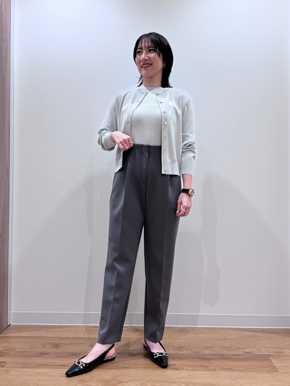 ホールガーメント®ペプラムカーディガン、2024年モデル