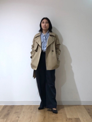 PLST(プラステ)公式 | リラクシーショートトレンチコート