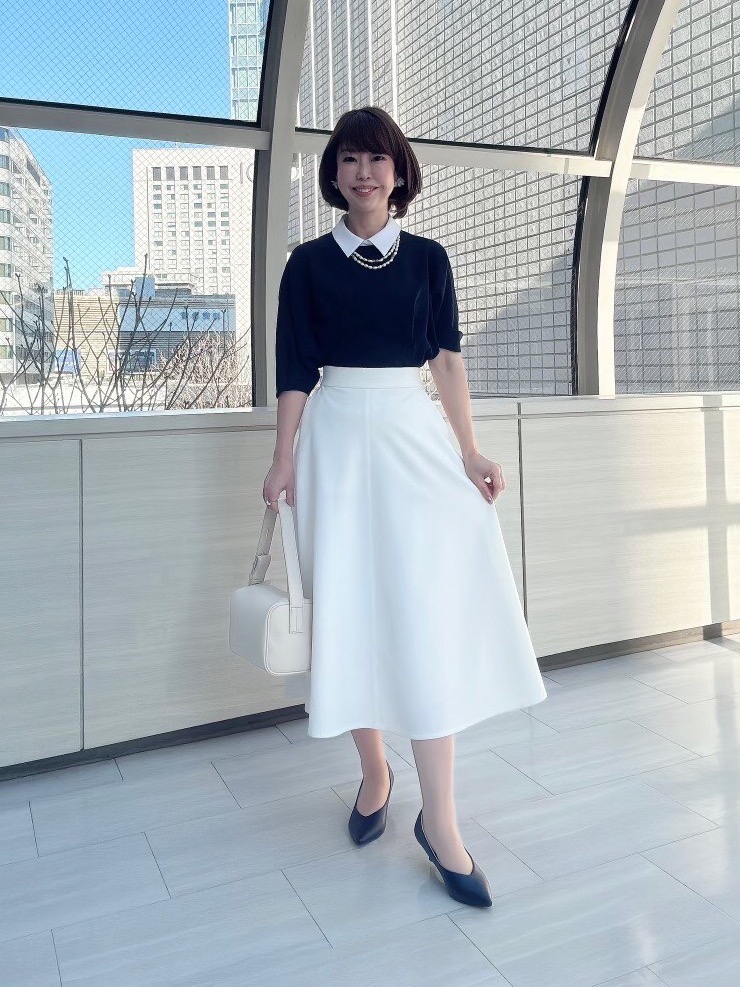 Jersey フレアスカート