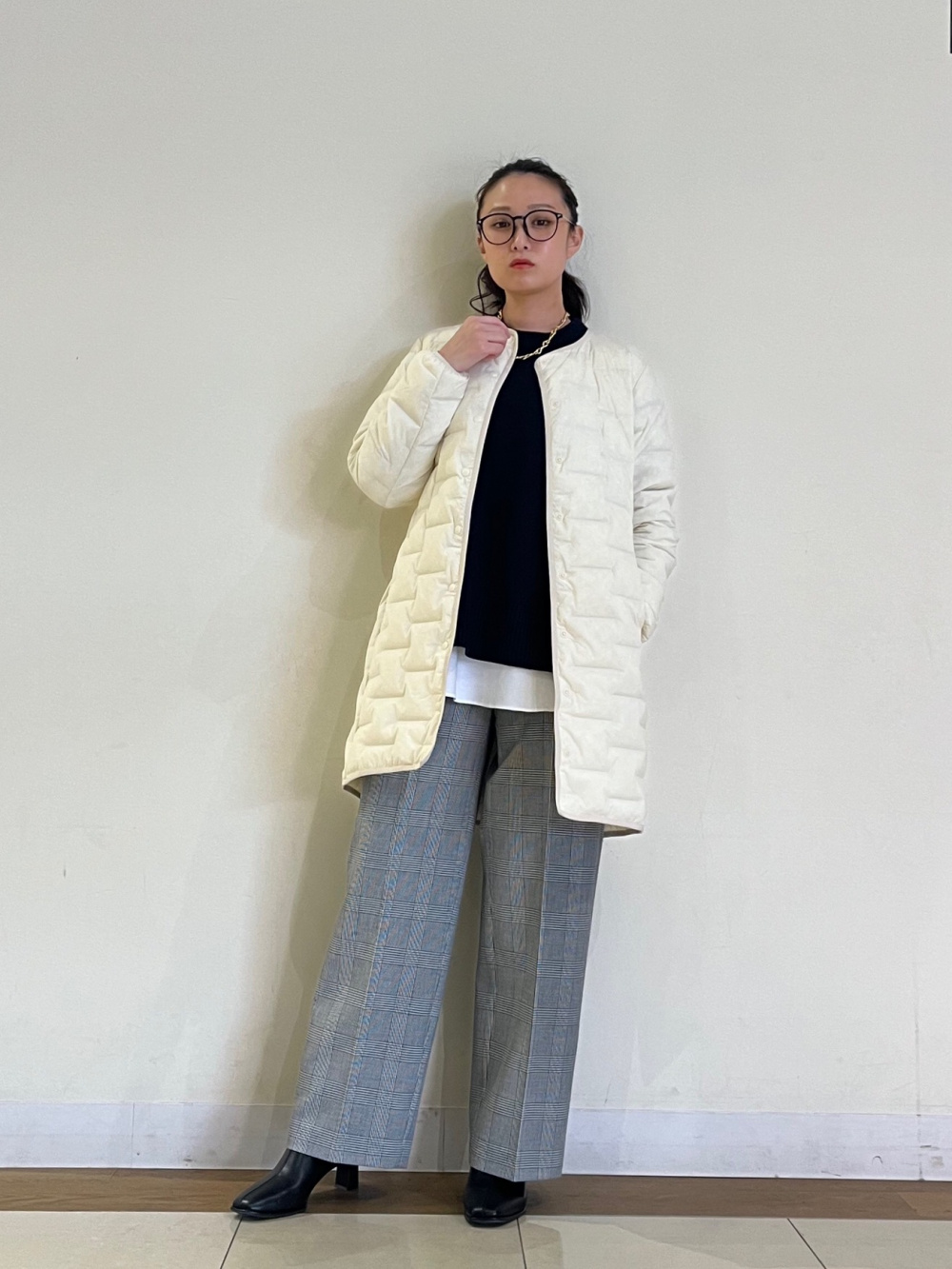 PLST(プラステ)公式 | PLUS STYLE ワイドパンツ（ウールブレンド