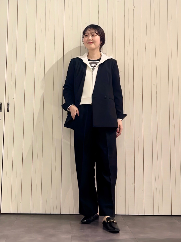 PLST セットアップ ストレッチダブルクロスパンツスーツ＋