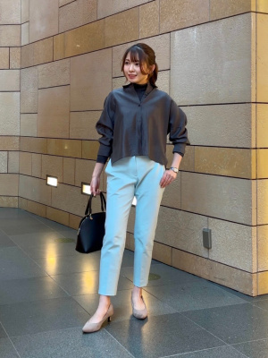 PLST(プラステ)公式 | ラメシアーリブタートルネックセーター - トップス 