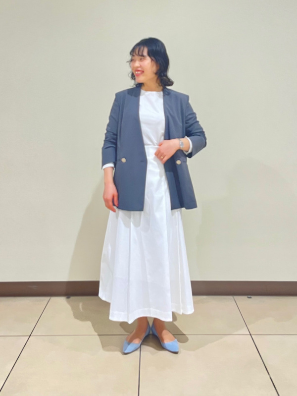 【プラステ】ハイストレッチトリコットカラーレスジャケット PLST(プラステ)公式 | 2024年モデル ハイストレッチトリコット