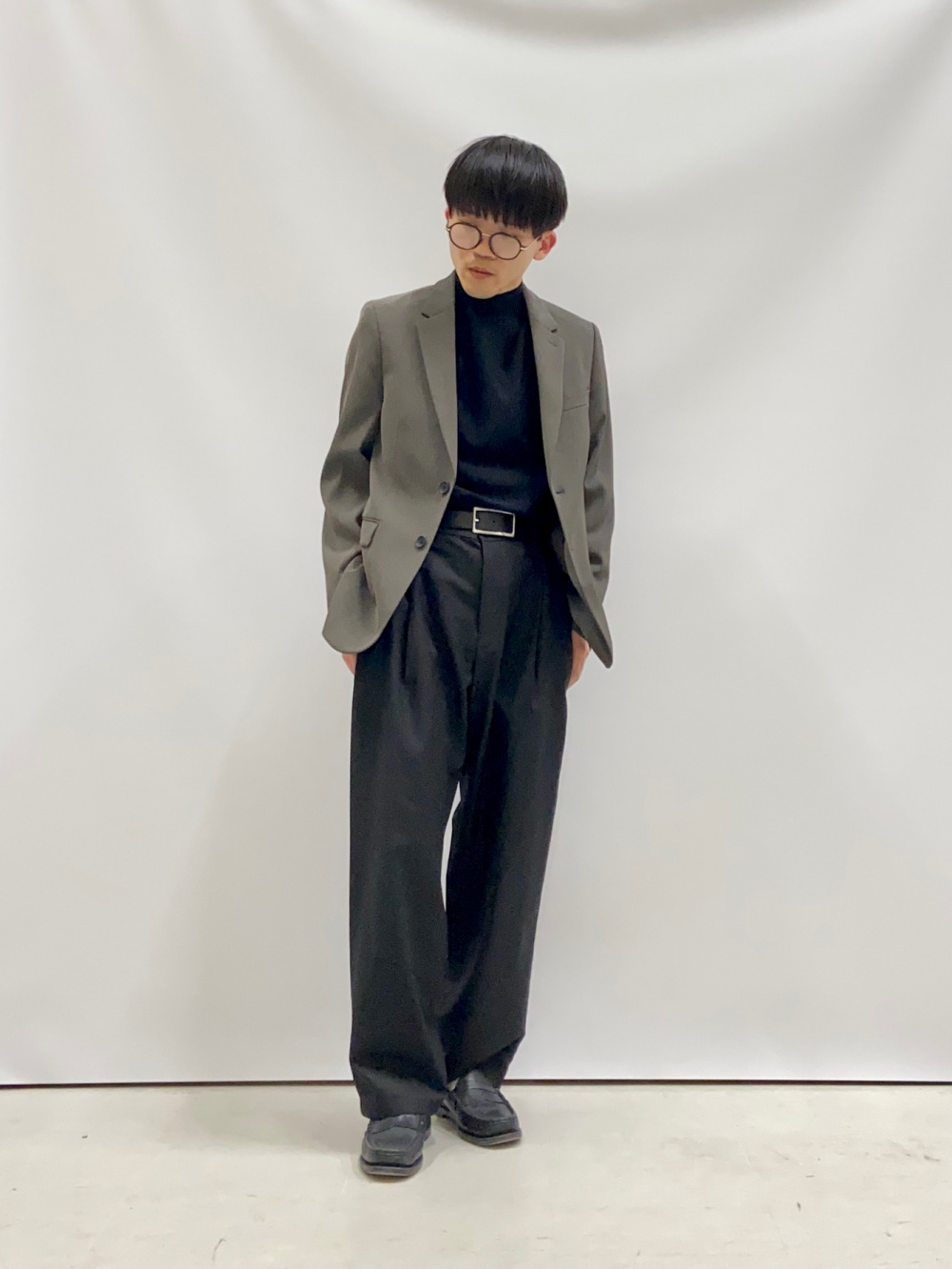 プレシャスニットメルトンシャツブルゾン（マシンウォッシャブル
