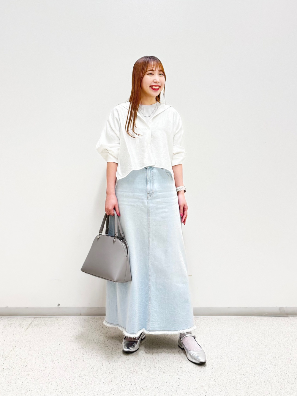 ホールガーメント®サーキュラーニットスカート、UVカット ホールガーメント®サーキュラーニットスカート、UVカット