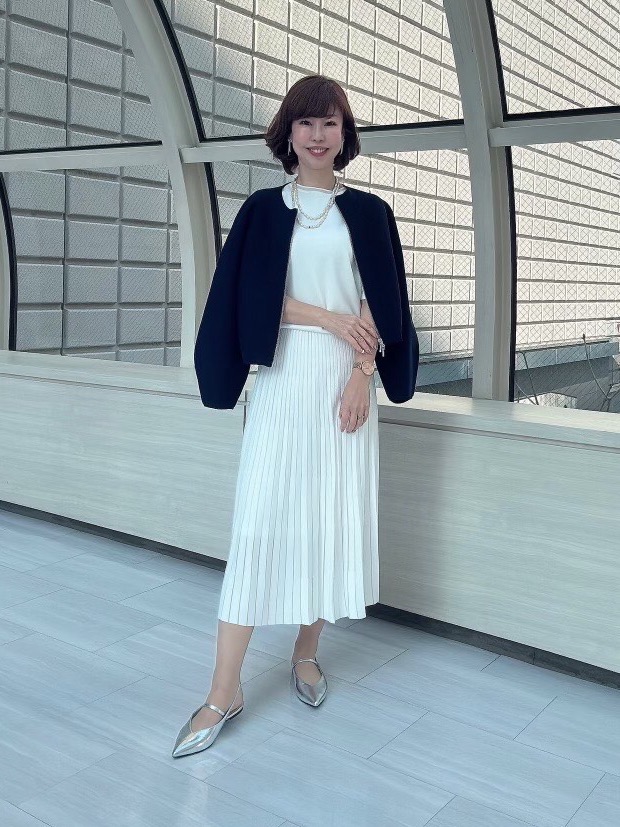 ホールガーメント®ジップアップブルゾン、リラクシーショート