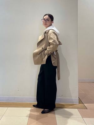 PLST(プラステ)公式 | リラクシーショートトレンチコート