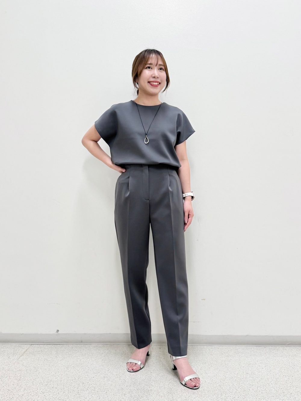 スキューバジャージーテーパードパンツ、スキューバジャージーフレンチ 
