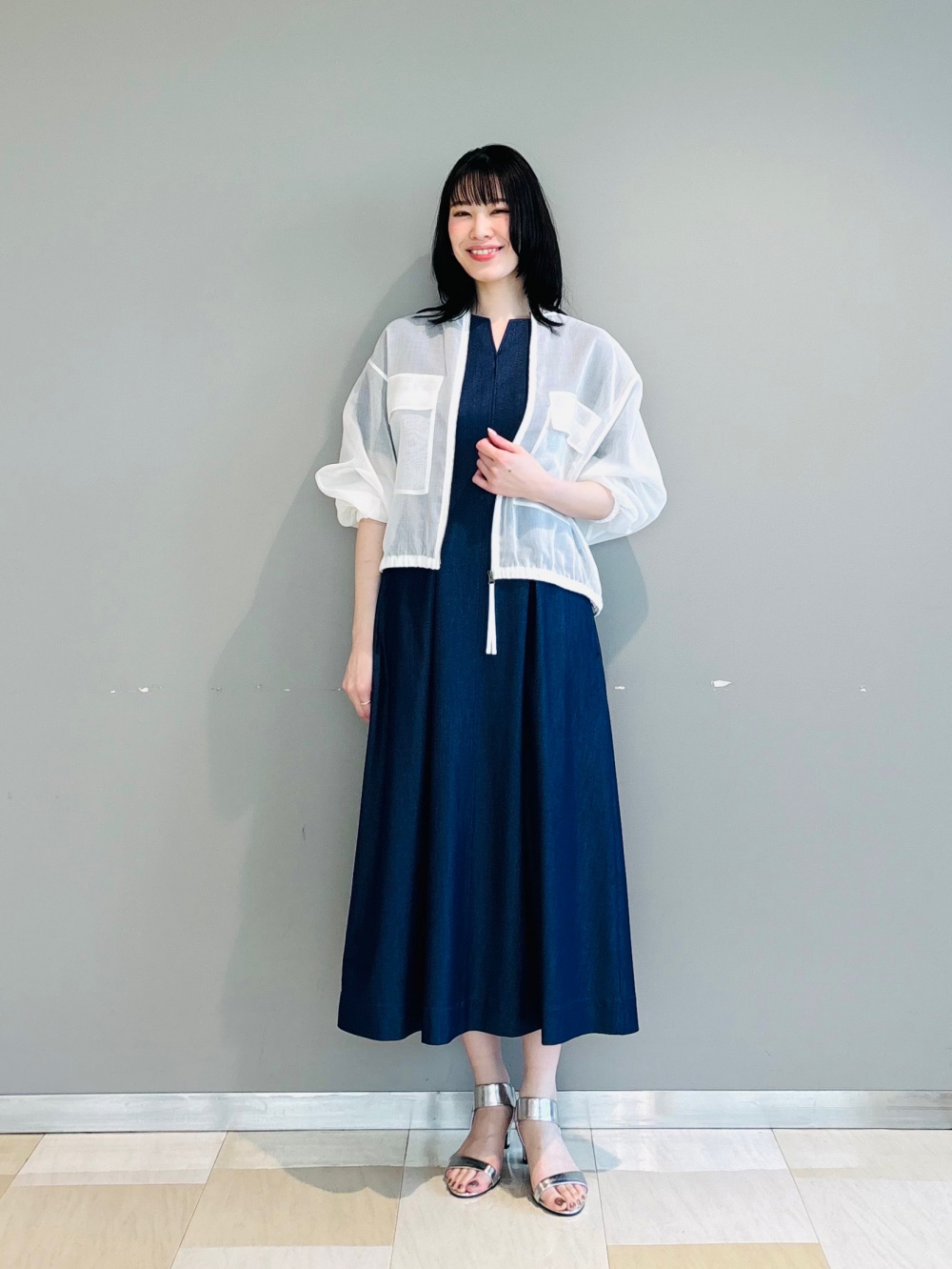 POTom　プラステ　PLST シアーオーガンジーブルゾン PLST(プラステ)公式 | シアーオーガンジーブルゾン